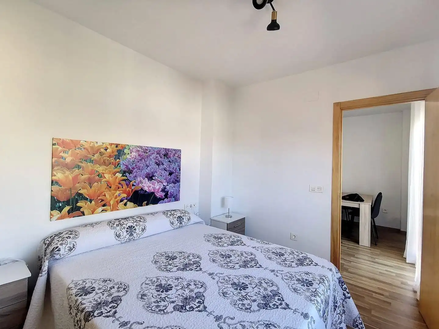 Bedroom of Flat for sale in La Zubia  with Furnished and Balcony