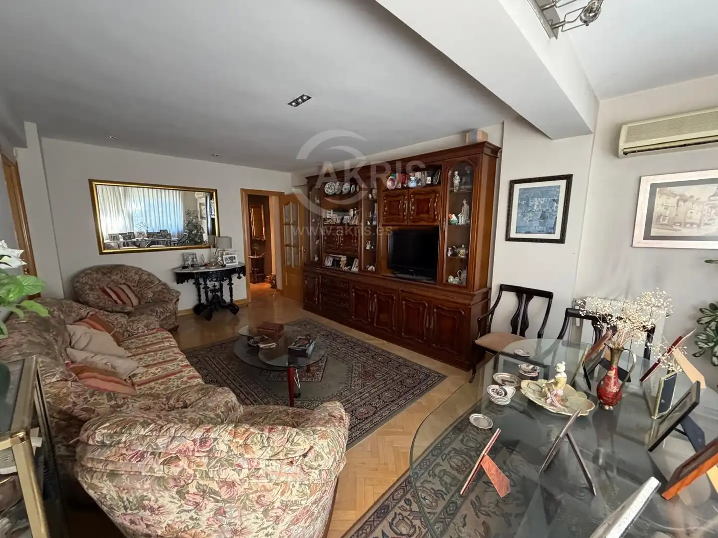 Sala de estar de Piso en venta en Madrid con Aire acondicionado, Calefacción y Parquet