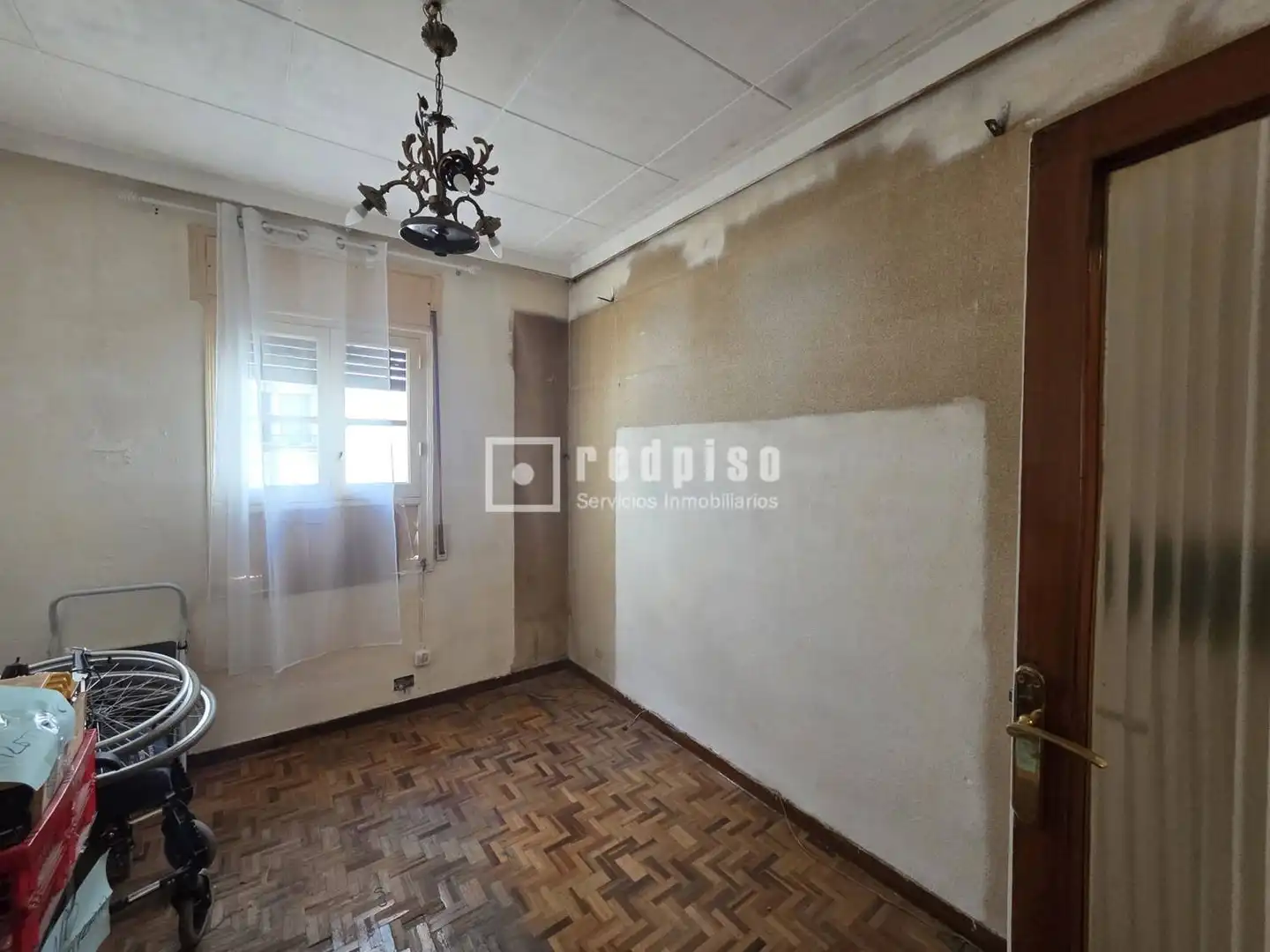Schlafzimmer von Wohnung zum Verkauf in Madrid mit Heizung, Parkett und Terrasse