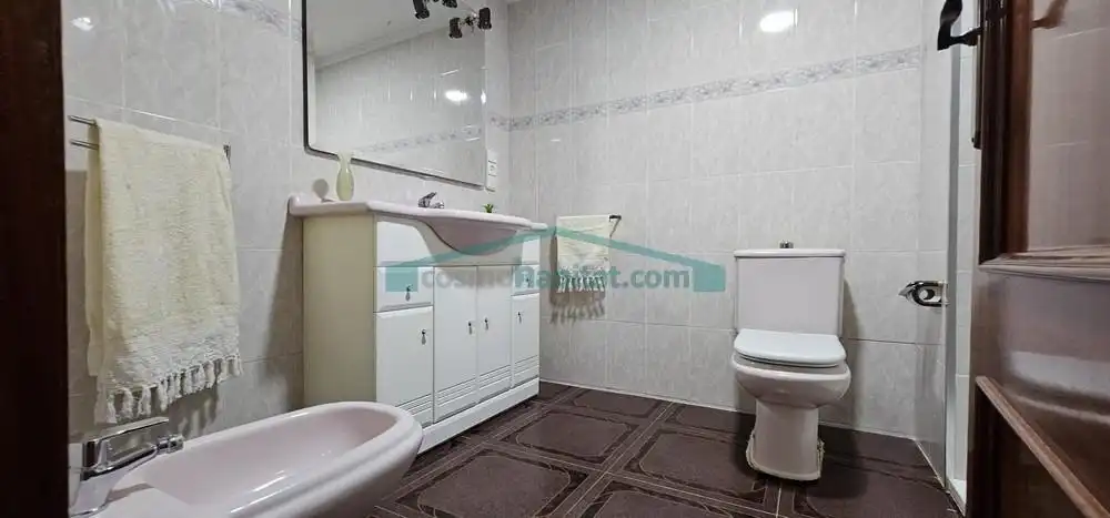 Bathroom of Flat for sale in Sagunto / Sagunt  with Air Conditioner, Terrace and Balcony