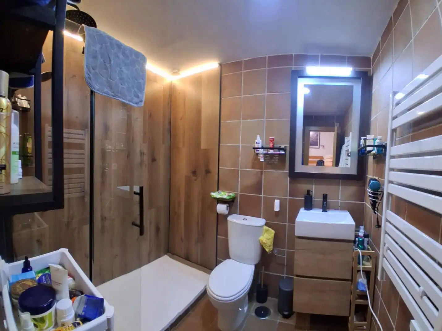 Bathroom of Study for rent in Sierra Nevada  with Heating, Terrace and Furnished