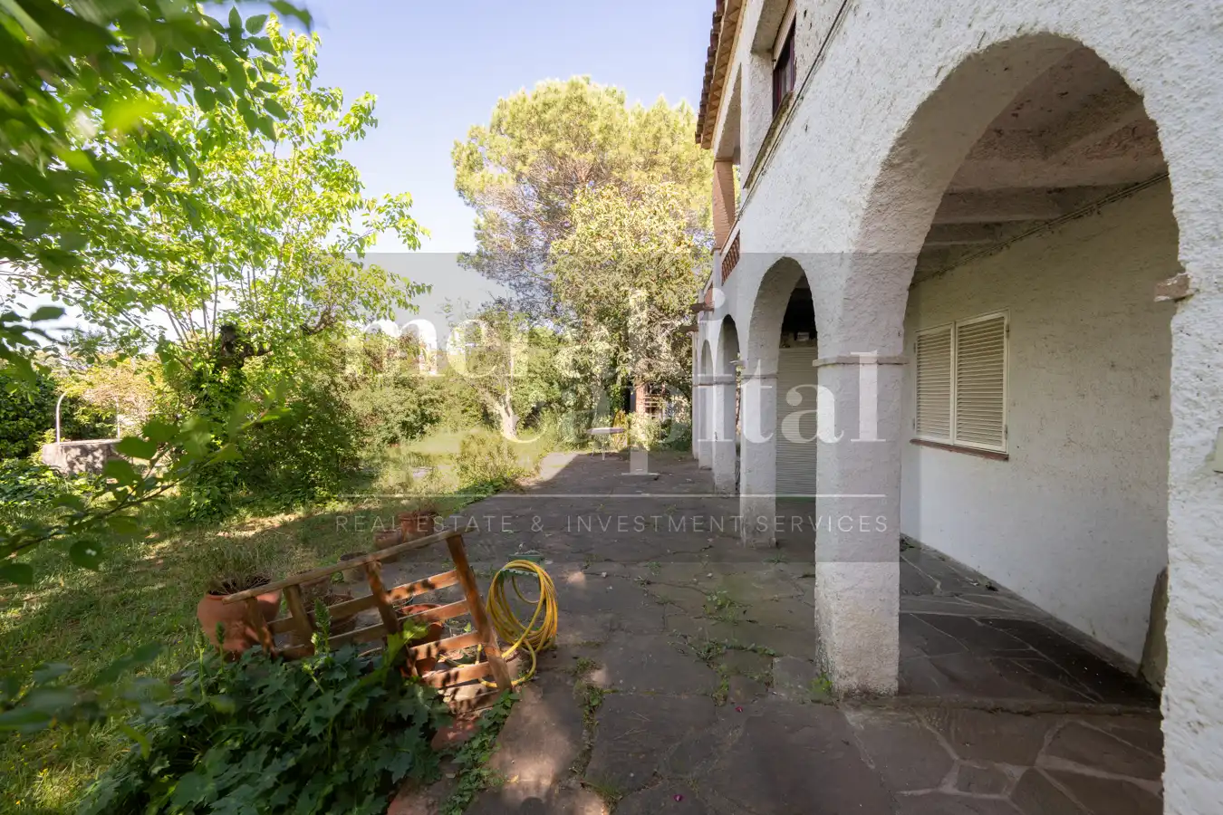 Jardín de Casa o chalet en venta en Sant Cugat del Vallès con Calefacción, Jardín privado y Terraza