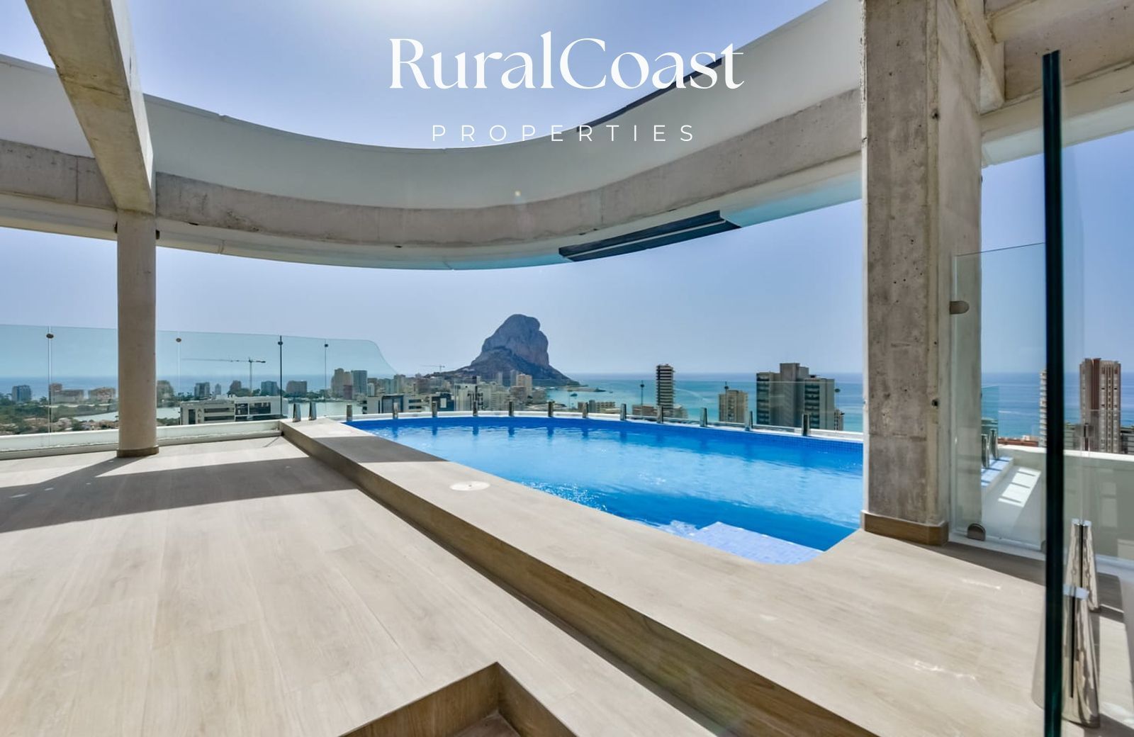 Exterior view of Attic for sale in Calpe / Calp  with Air Conditioner, Heating and Terrace