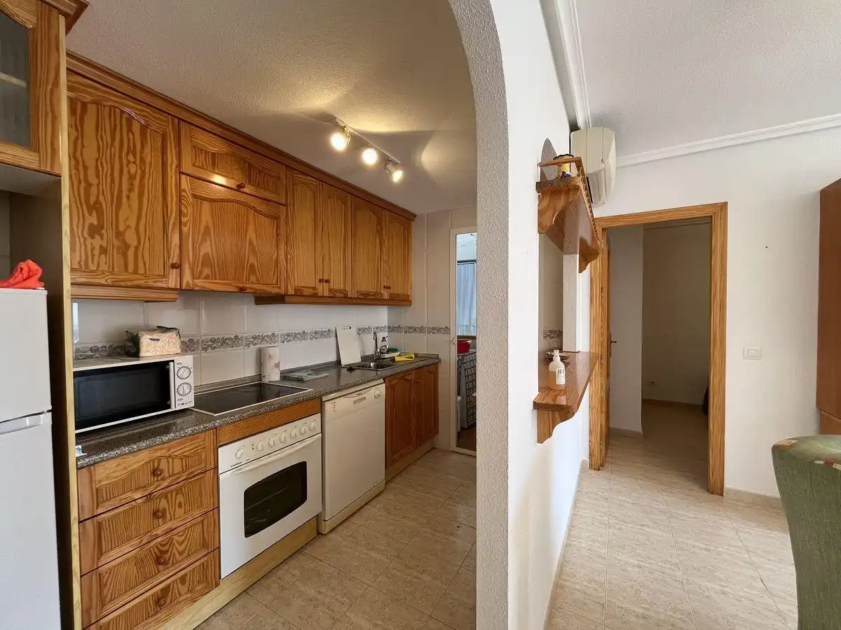 Küche von Wohnung zur Miete in Vera mit Klimaanlage, Terrasse und Schwimmbad