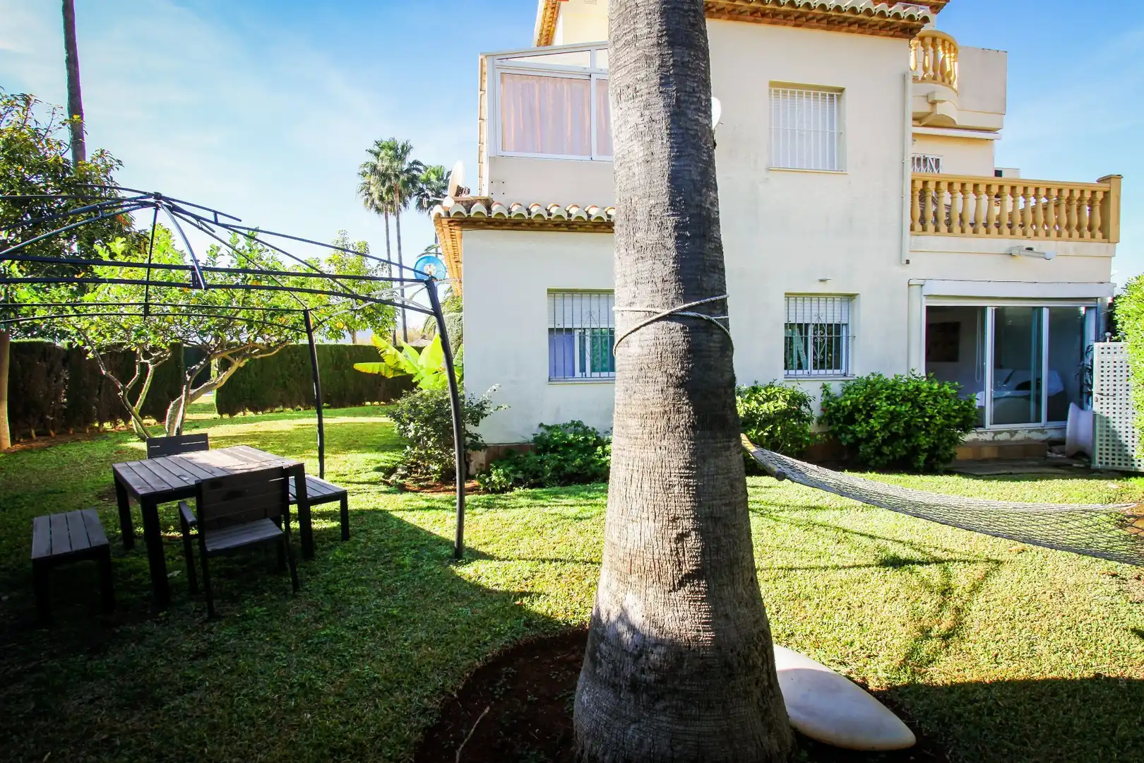 Garden of Apartments for sale in Els Poblets  with Air Conditioner, Private garden and Storage room