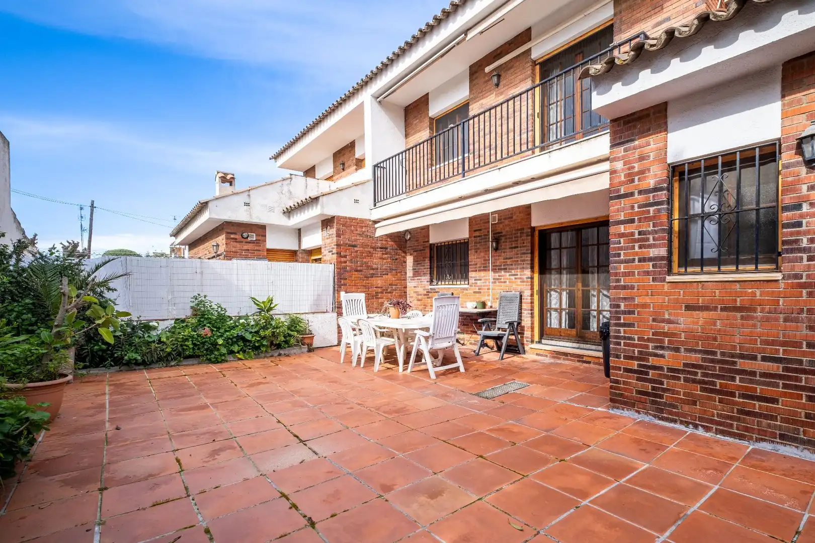 Terraza de Casa adosada en venta en Premià de Mar con Aire acondicionado, Calefacción y Jardín privado