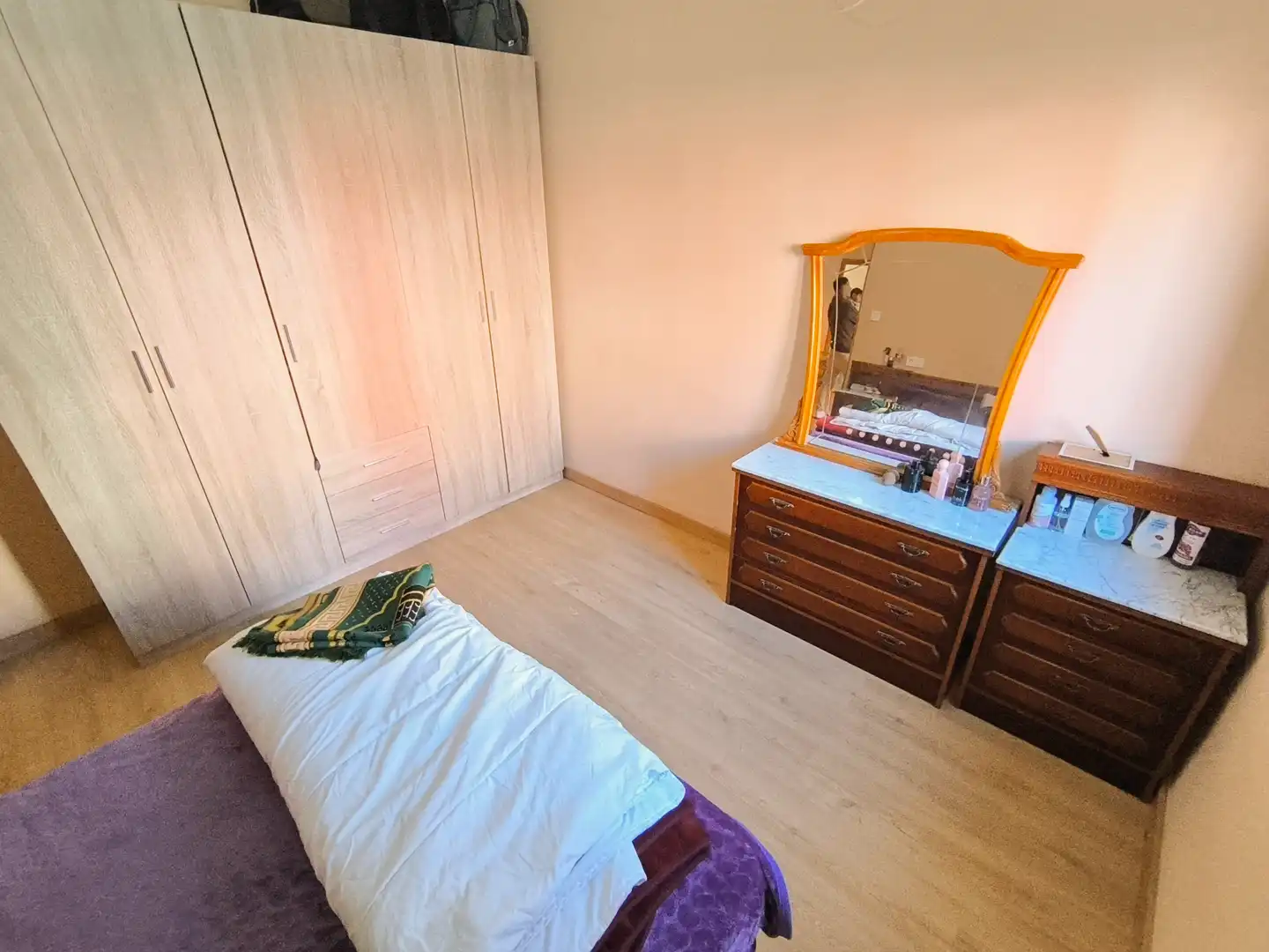 Bedroom of Flat for sale in Venta de Baños  with Heating, Terrace and Furnished