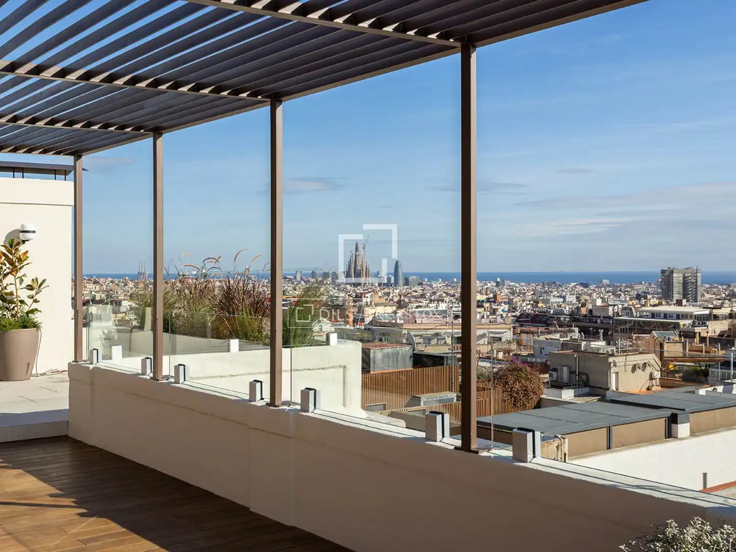 Terrace of Attic for sale in Barcelona  with Air Conditioner, Heating and Parquet flooring