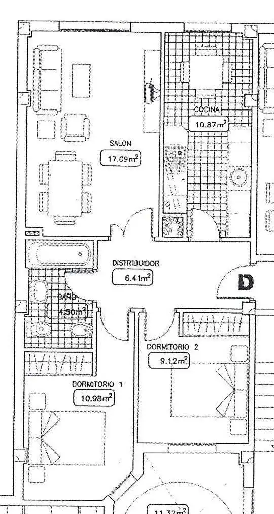 Apartamento en venta en Cihuri con Calefacción, Amueblado y Horno