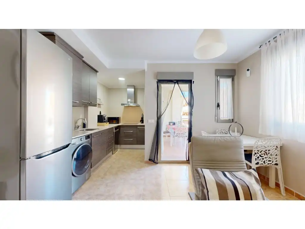 Cocina de Apartamento en venta en Chilches / Xilxes con Aire acondicionado, Terraza y Amueblado