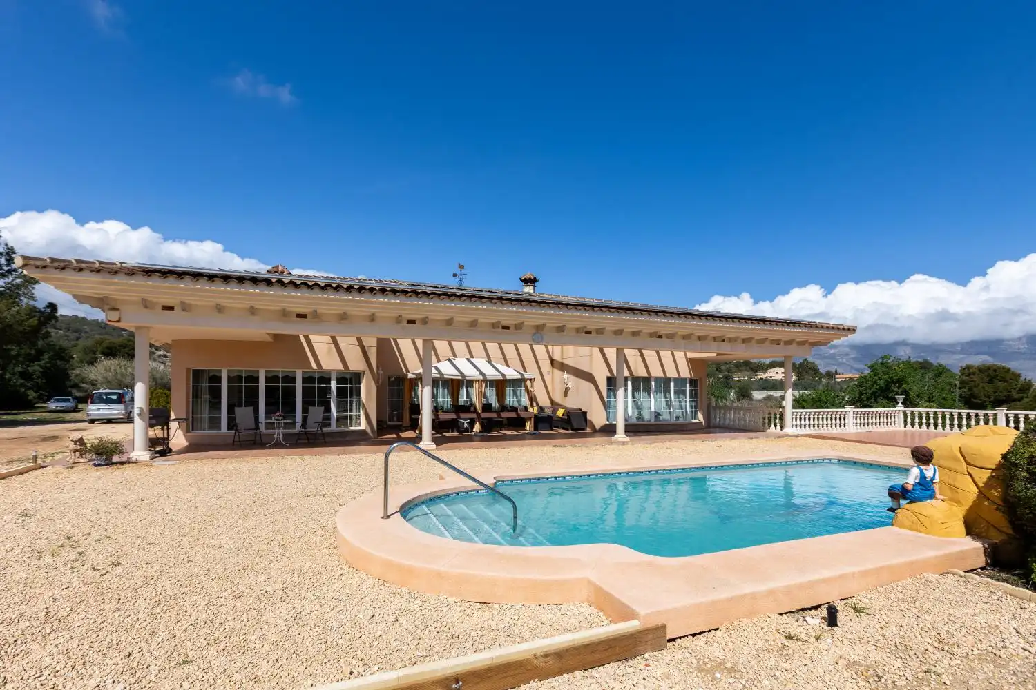 Piscina de Casa o chalet en venta en L'Alfàs del Pi con Aire acondicionado, Jardín privado y Terraza