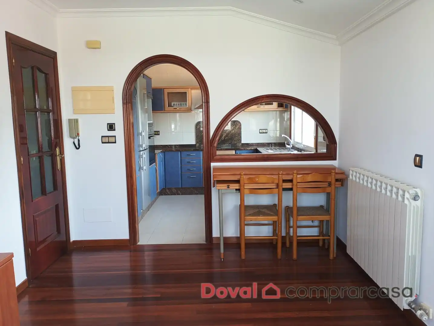 Kitchen of Flat for rent in Vigo   with Heating and Parquet flooring