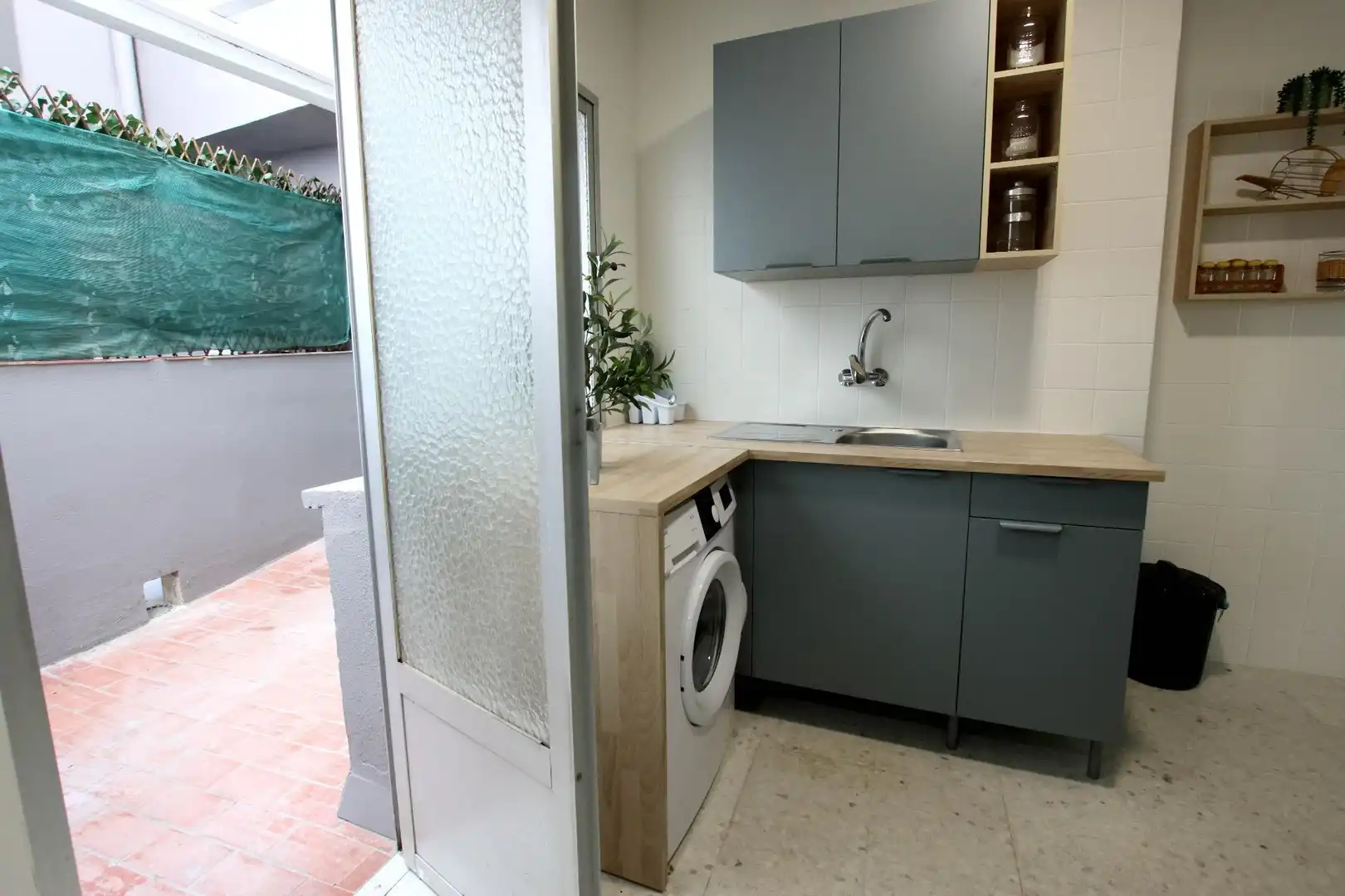 Cocina de Piso de alquiler en Badajoz con Terraza y Amueblado