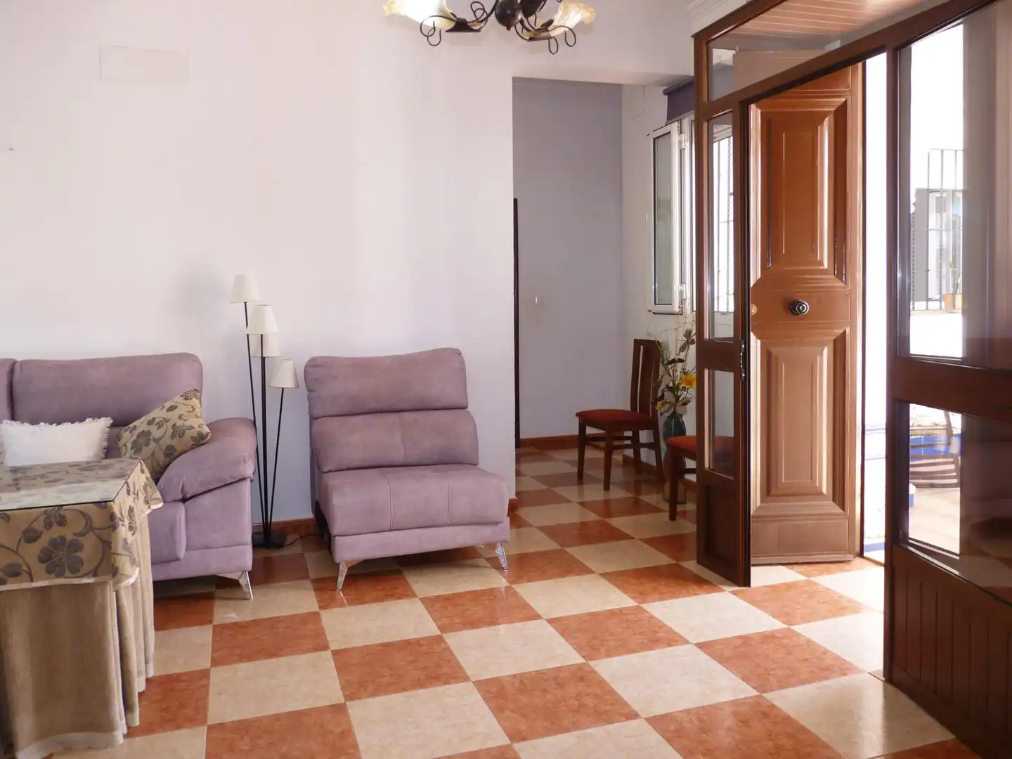 Living room of Houses for sale in Montellano  with Air Conditioner, Heating and Private garden