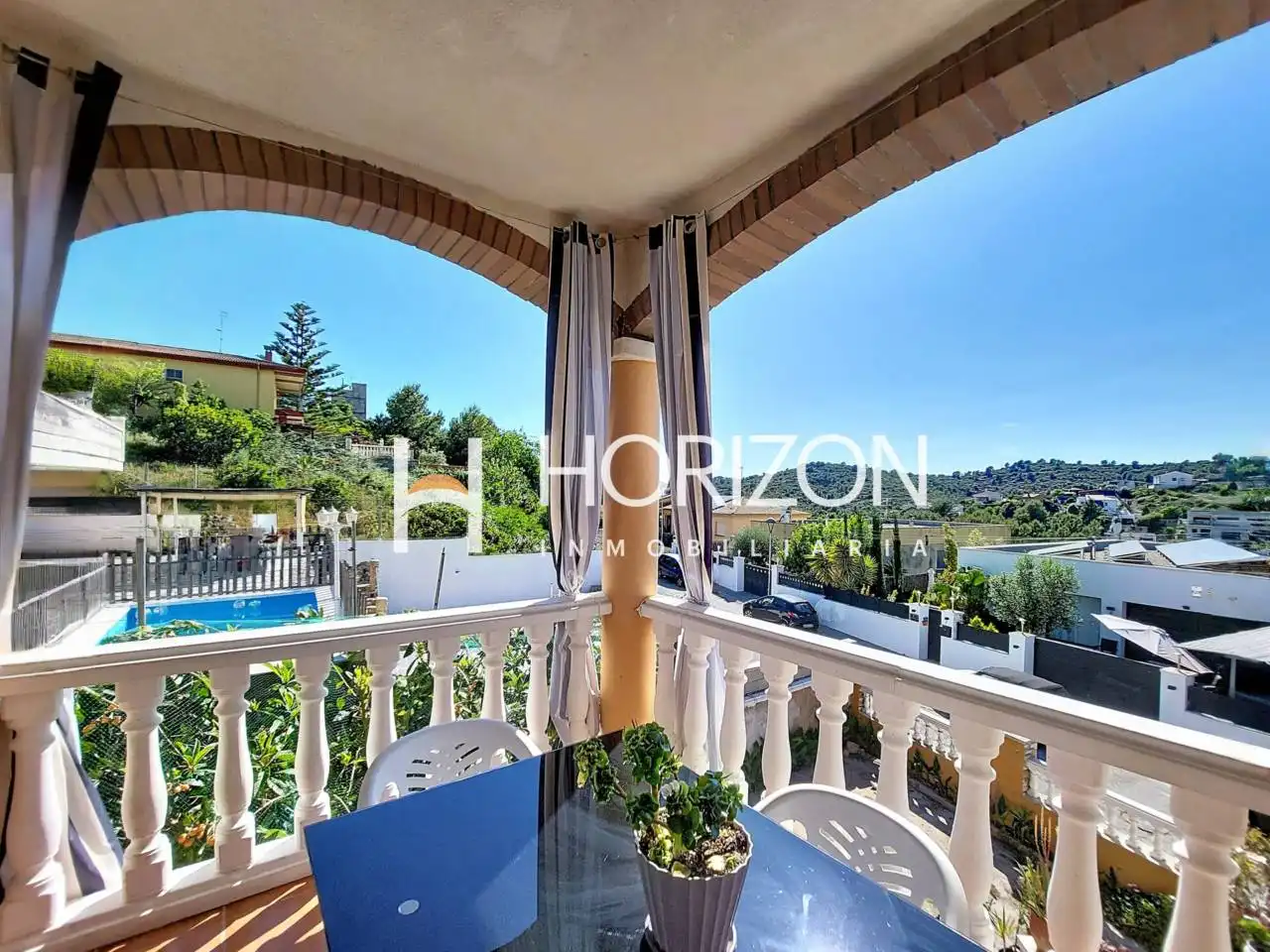 Balcony of Houses for sale in Calafell  with Heating, Private garden and Terrace