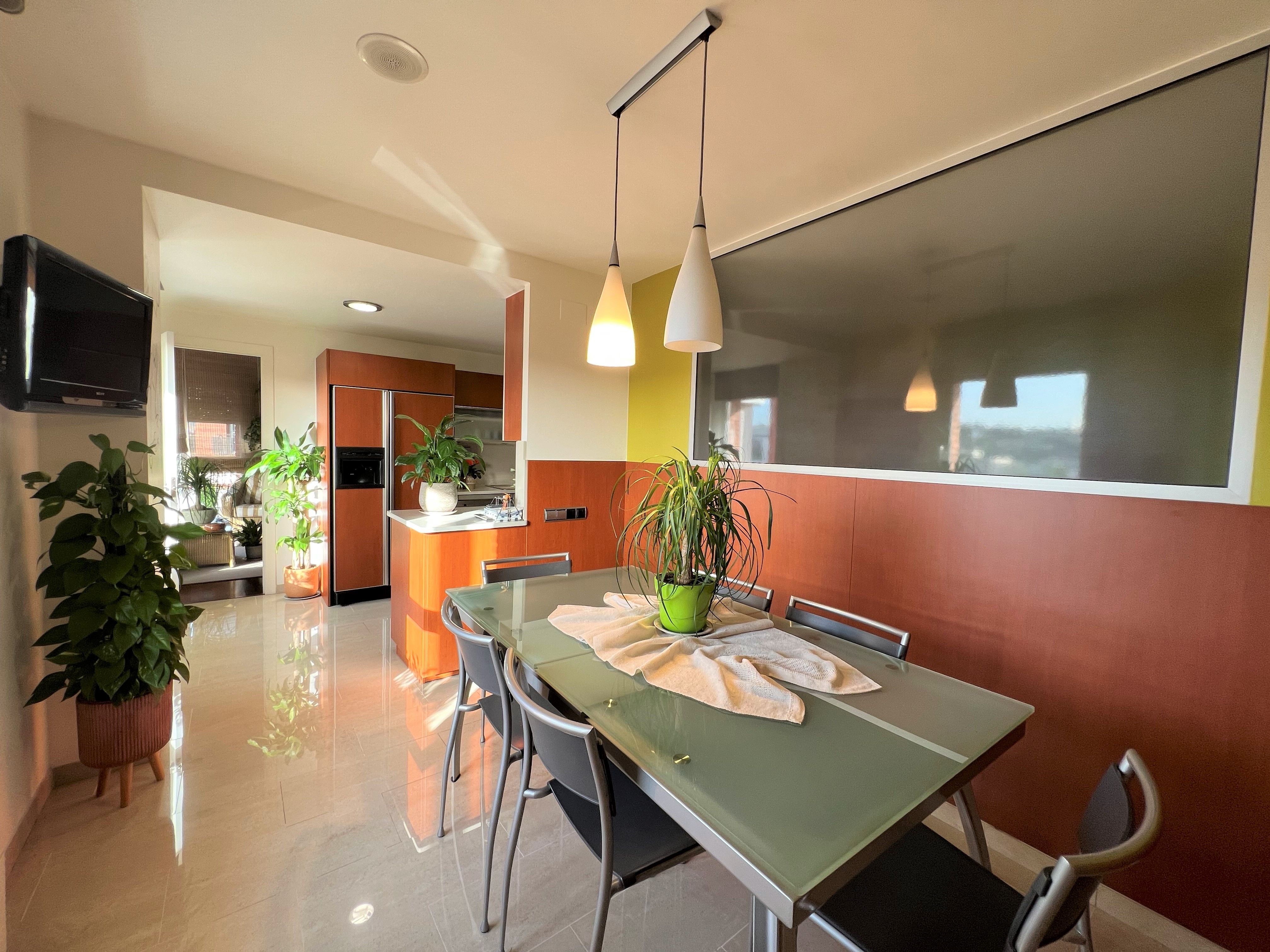 Kitchen of Flat for sale in Granollers  with Air Conditioner, Heating and Parquet flooring