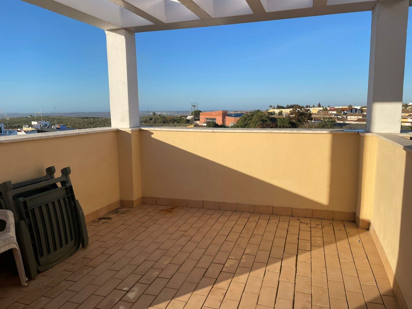 Terrace of Duplex for sale in Sanlúcar la Mayor  with Air Conditioner, Terrace and Swimming Pool