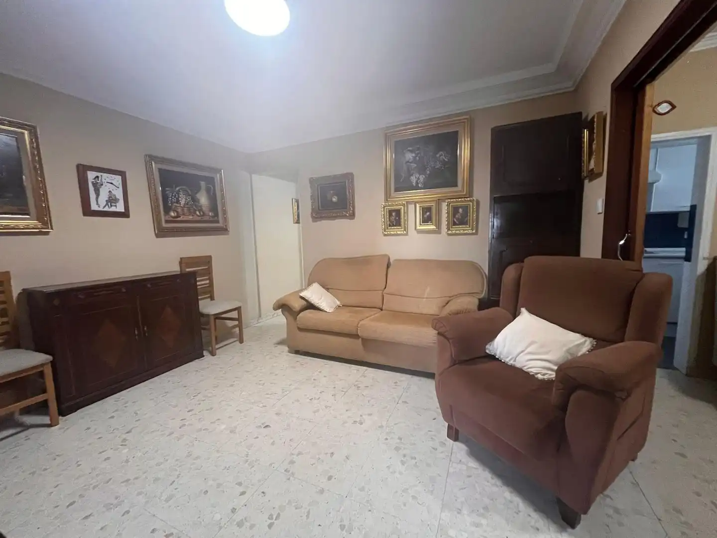 Sala de estar de Piso en venta en Jerez de la Frontera con Aire acondicionado y Amueblado