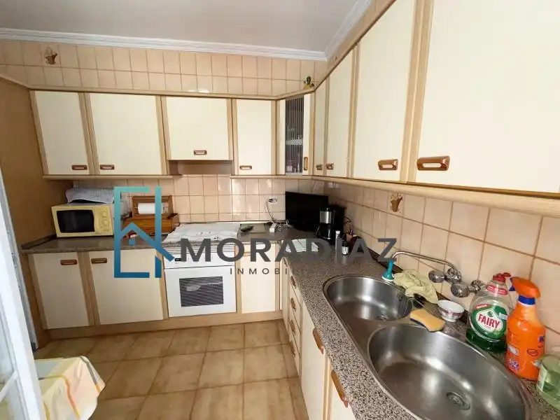 Kitchen of Flat for sale in Don Benito  with Air Conditioner, Terrace and Storage room