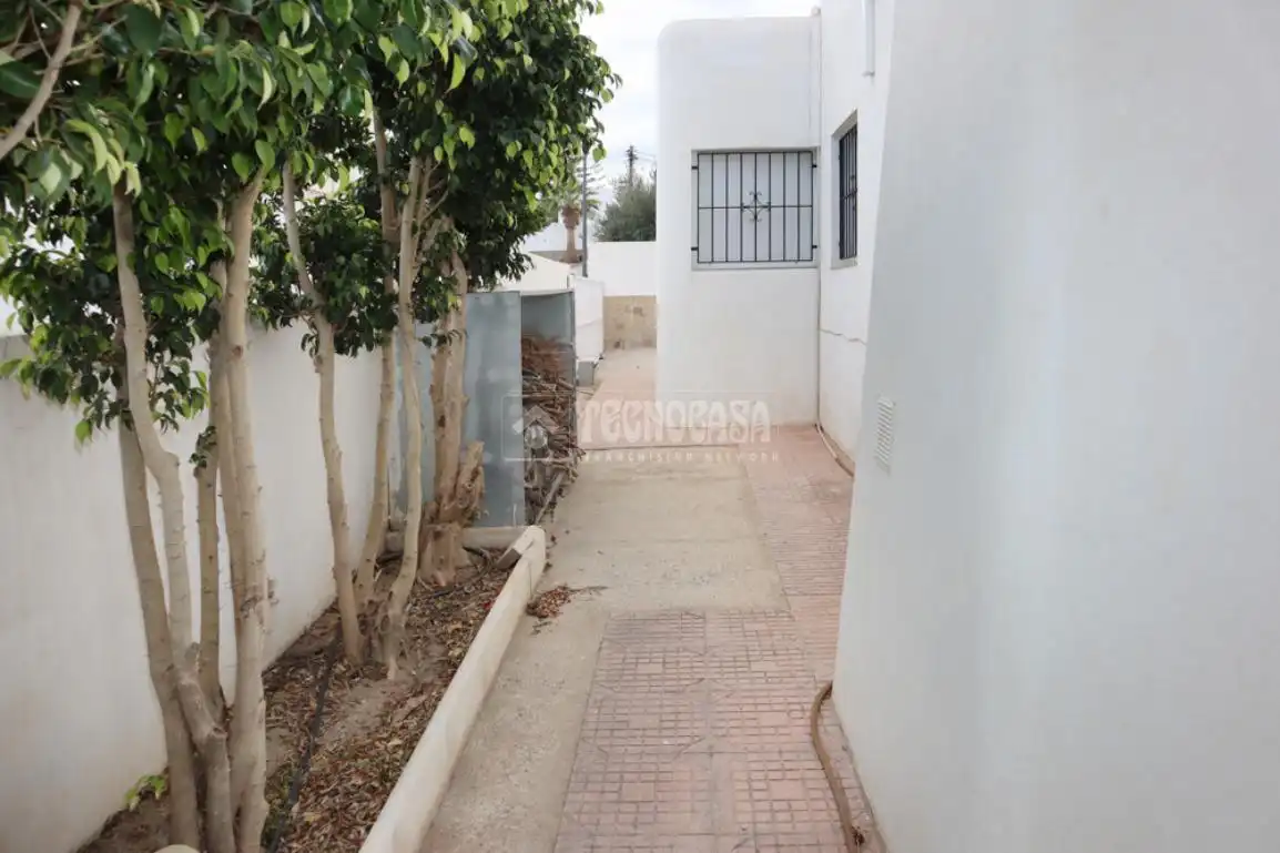 Vista exterior de Casa o chalet en venta en Mojácar con Jardín privado y Terraza