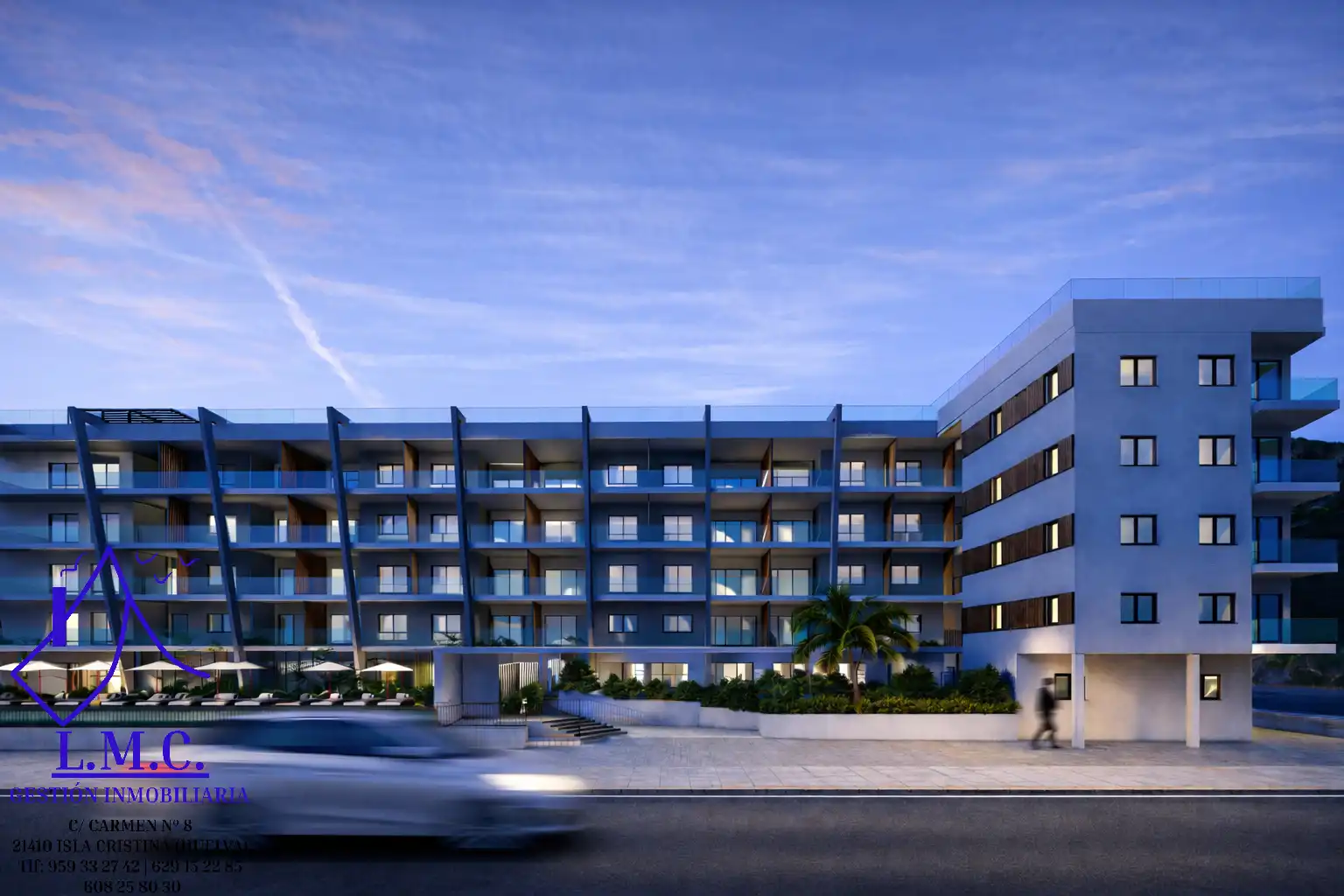 Vista exterior de Edificio en venta en Isla Cristina