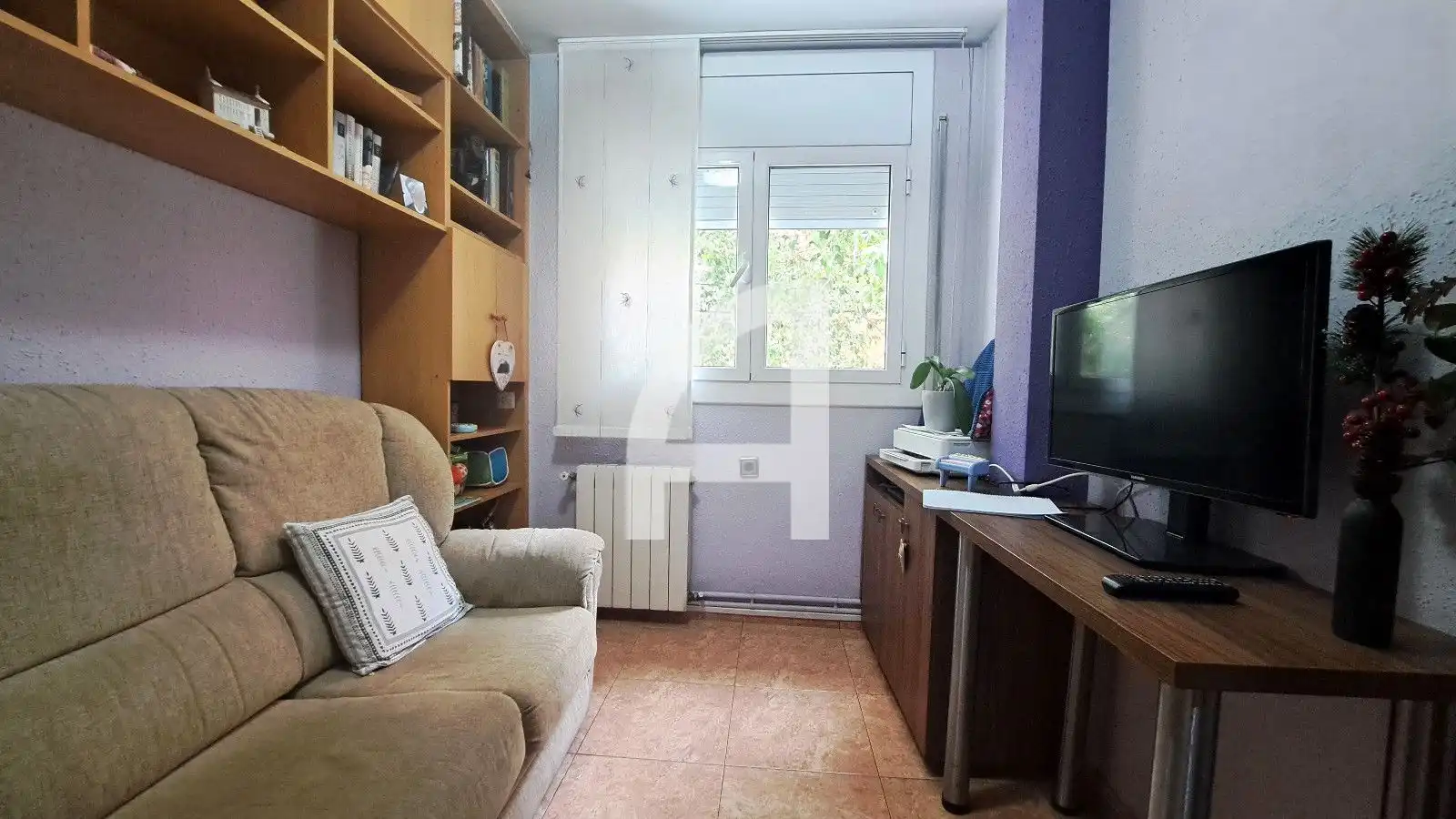 Sala d'estar de Pis en venda en Terrassa amb Aire condicionat, Calefacció i Terrassa