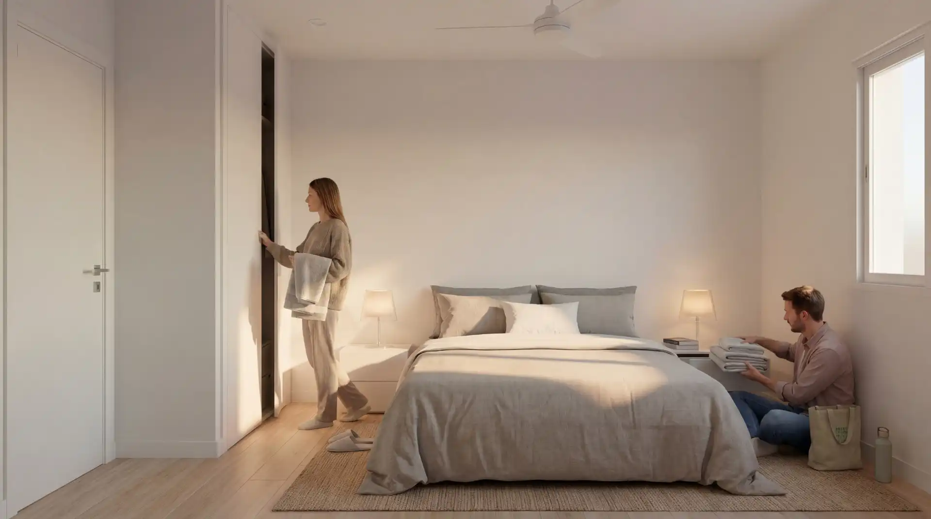 Bedroom of Flat for sale in Roquetas de Mar  with Balcony