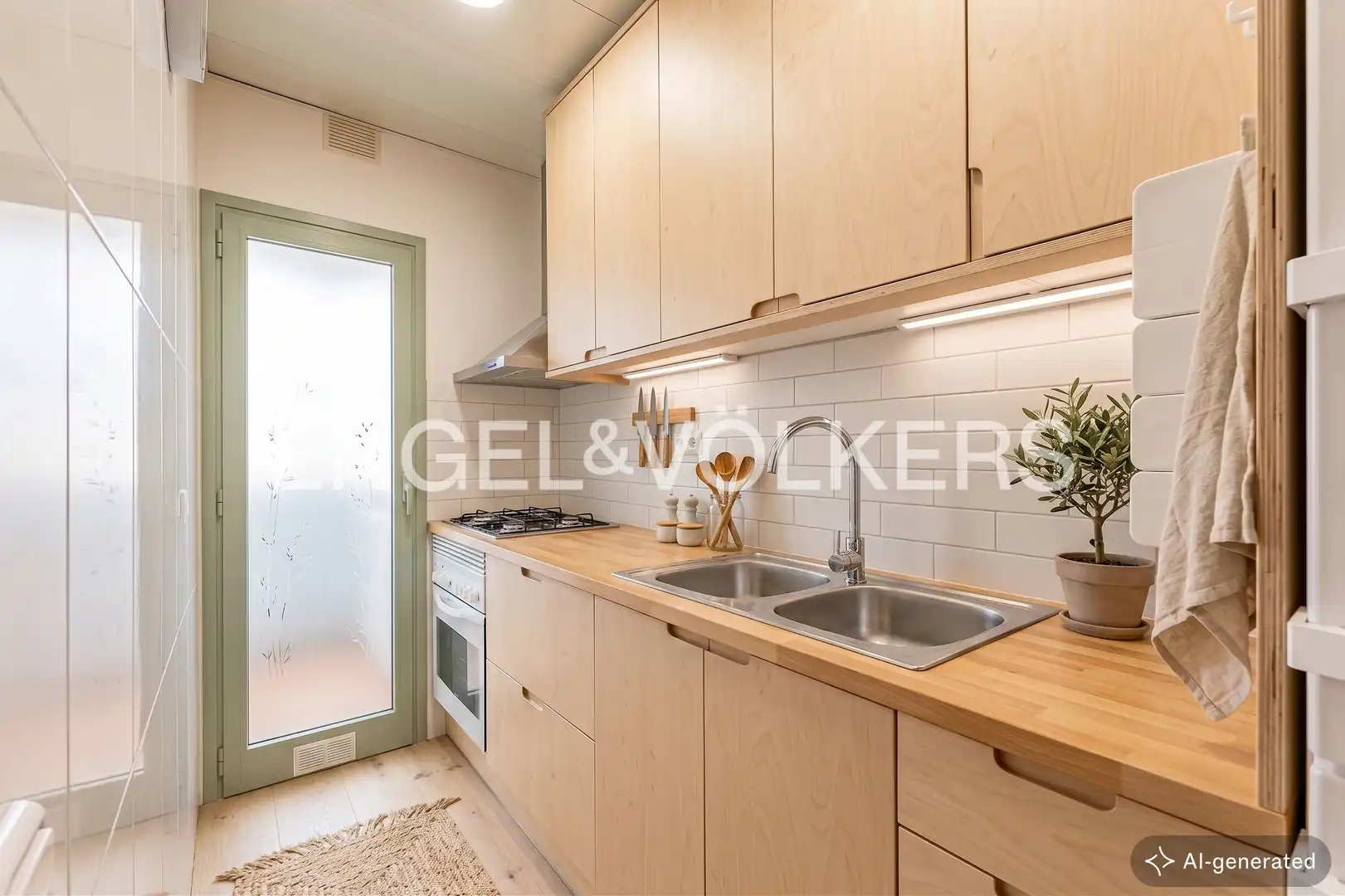 Cocina de Piso en venta en Barcelona con Aire acondicionado, Calefacción y Balcón