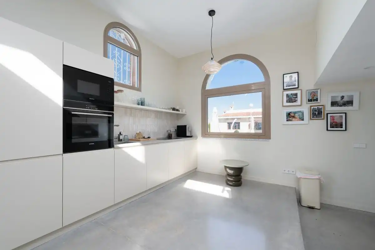 Cocina de Casa o chalet en venta en Elche / Elx con Aire acondicionado, Calefacción y Jardín privado