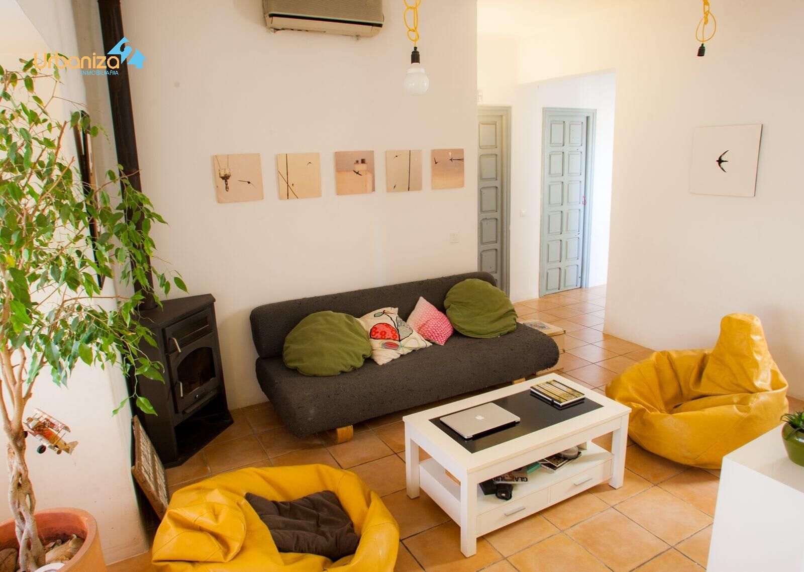 Living room of Attic for sale in Badajoz Capital  with Air Conditioner and Terrace