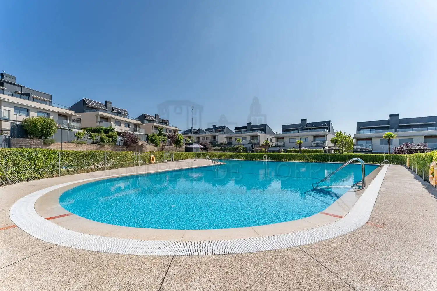 Swimming pool of Detached homes for rent in Boadilla del Monte  with Air Conditioner, Heating and Private garden