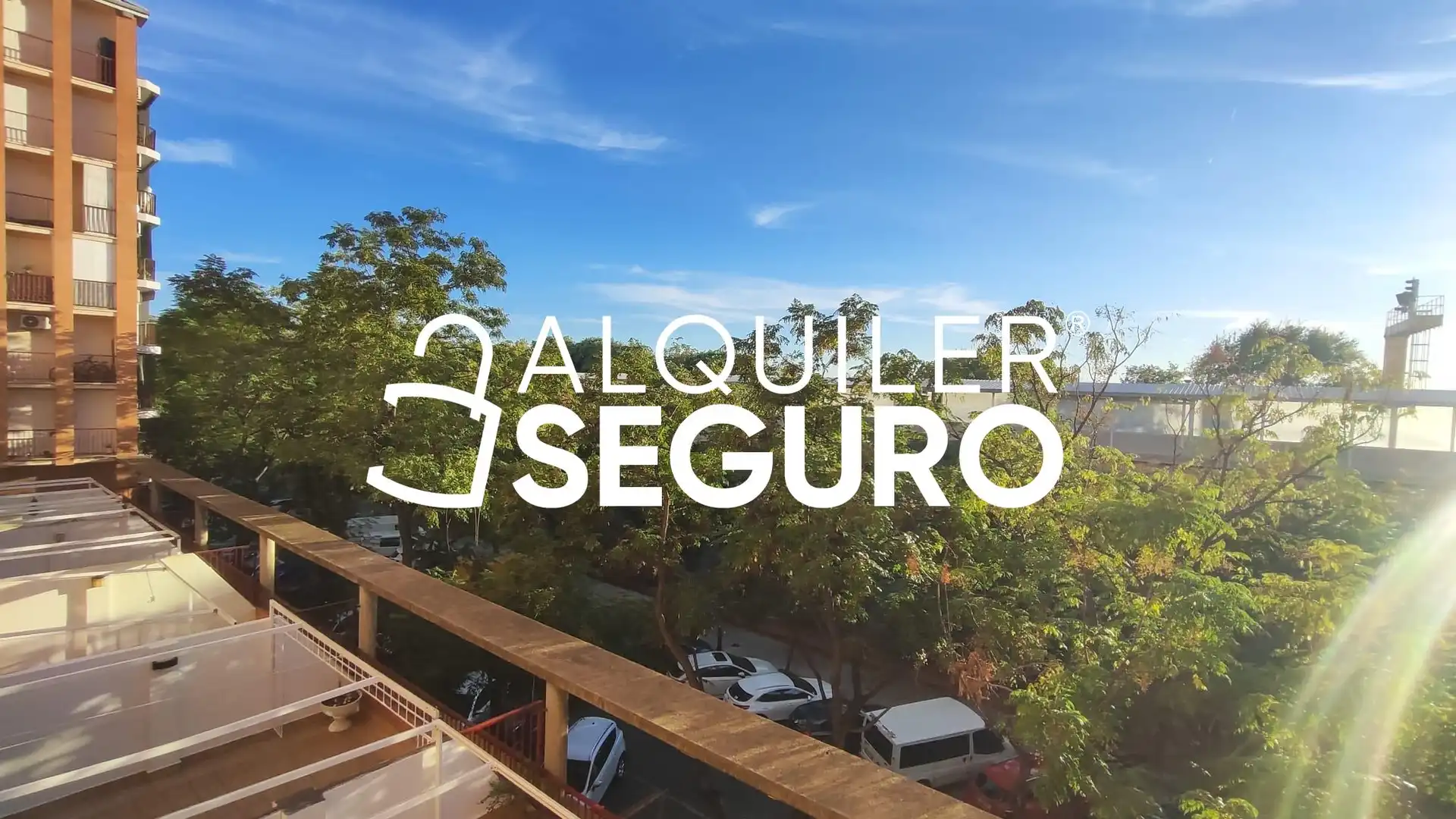 Wohnung zur Miete in Valencia mit Klimaanlage und Terrasse