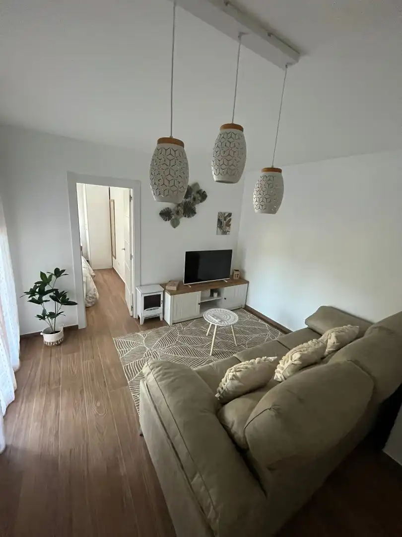 Sala de estar de Piso en venta en Suances con Calefacción, Amueblado y Lavadora