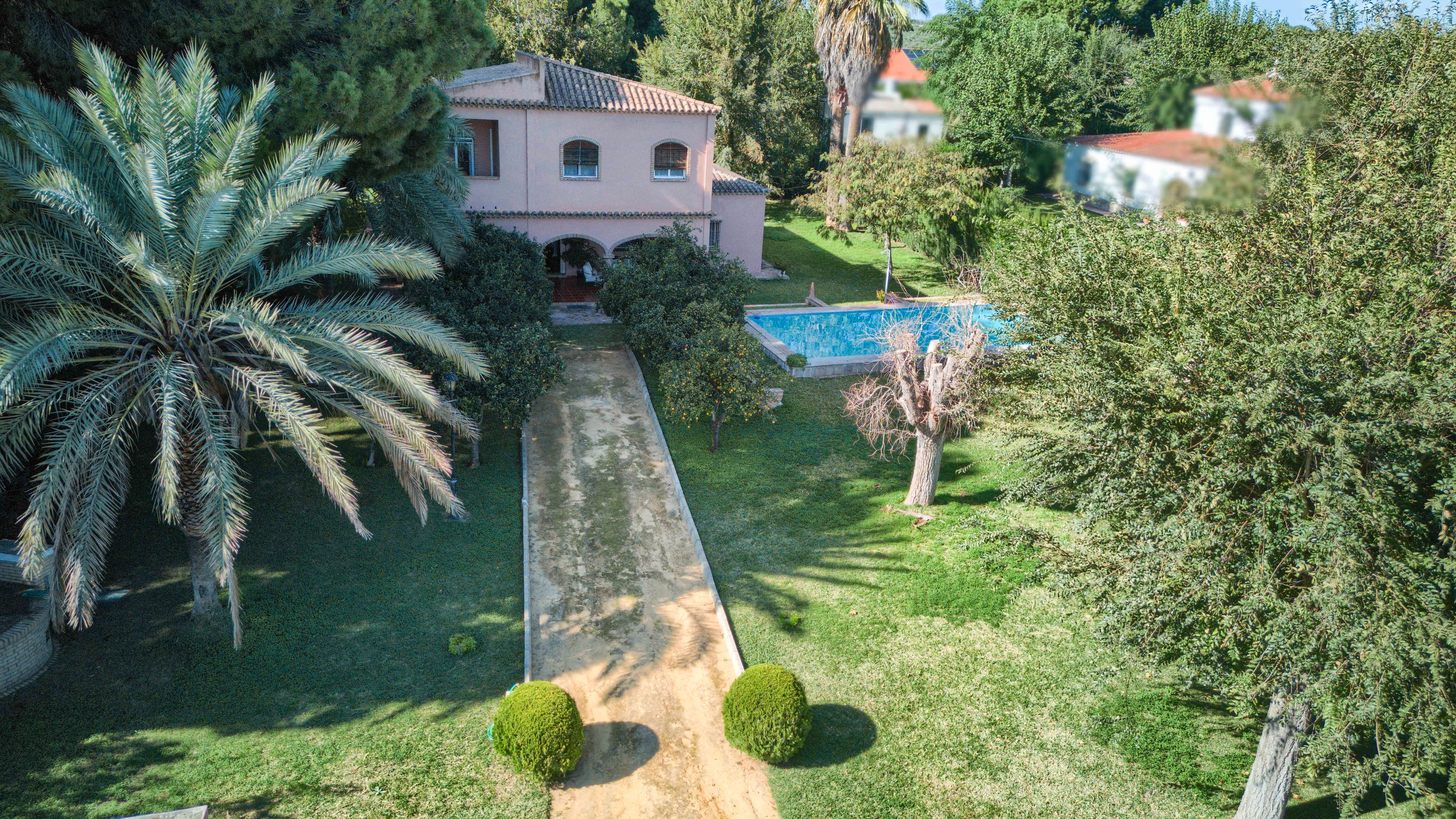 Garden of Single-family semi-detached for sale in Utrera  with Private garden, Terrace and Alarm