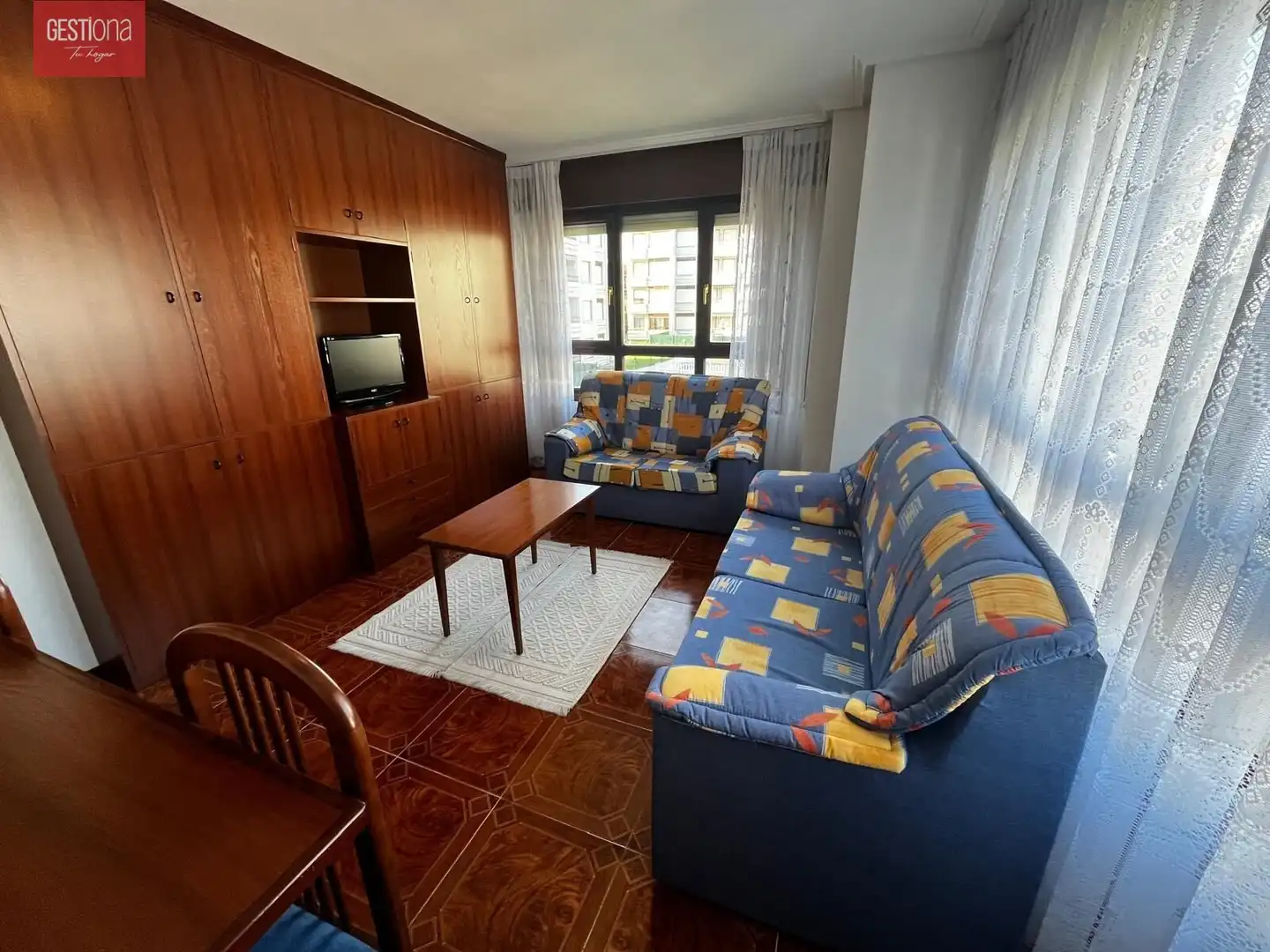 Sala de estar de Apartamento en venta en Noja con Calefacción, Terraza y Amueblado