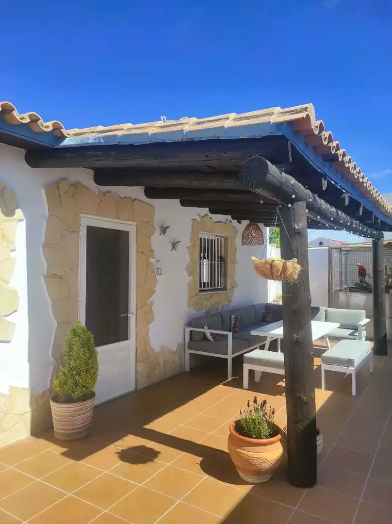 Terrace of Houses for sale in El Puerto de Santa María  with Air Conditioner, Private garden and Terrace