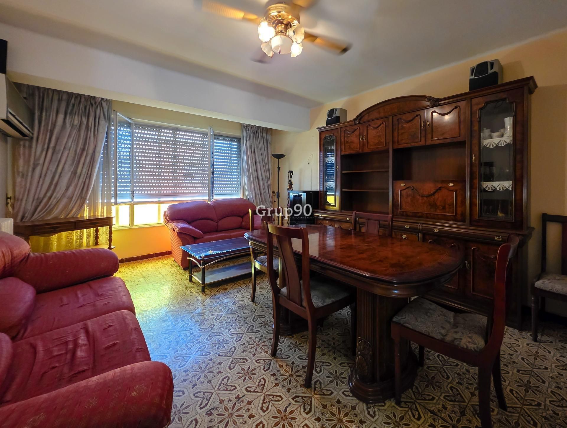 Living room of Flat for sale in  Lleida Capital  with Heating, Storage room and Balcony