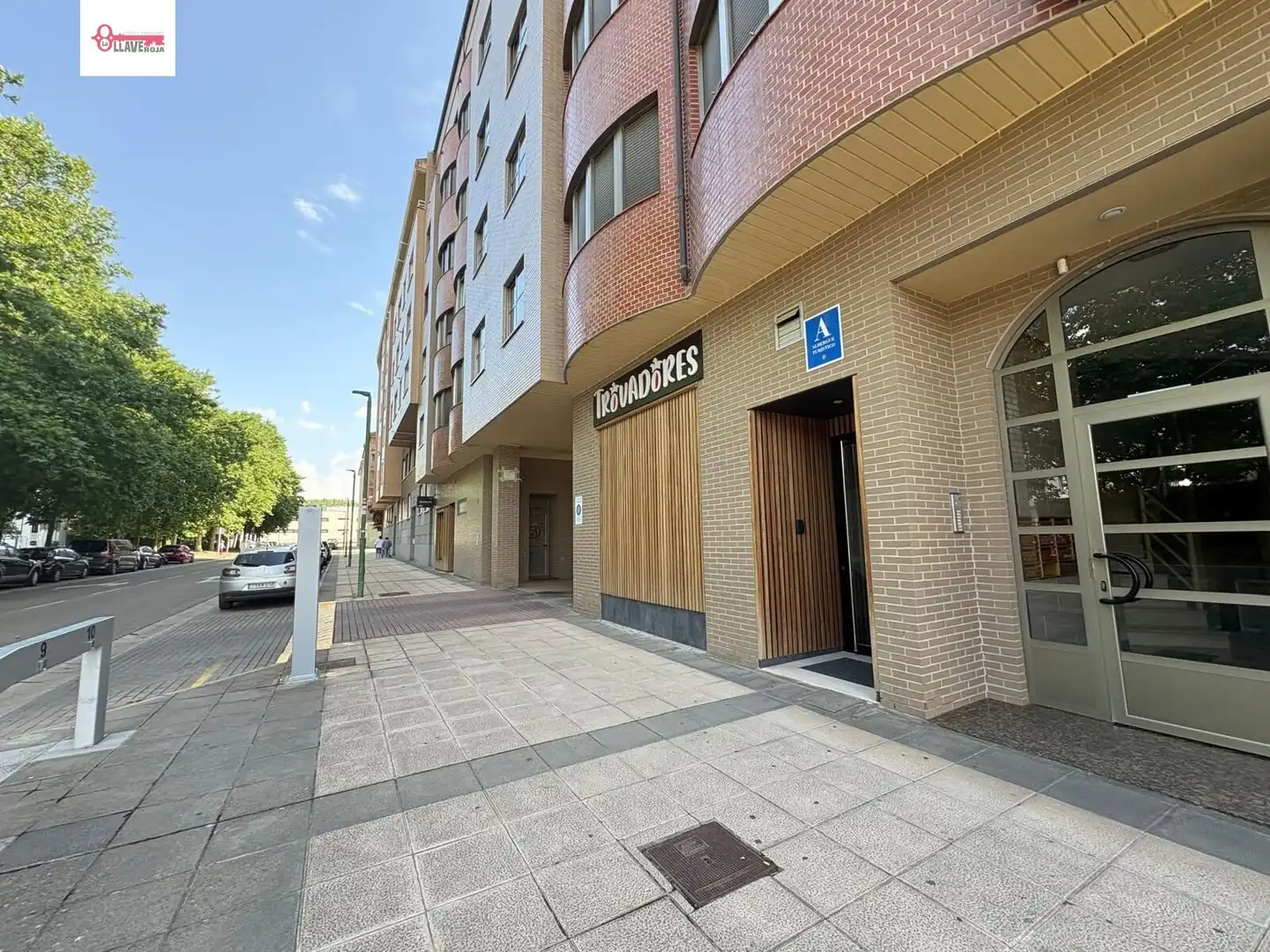Vista exterior de Pis de lloguer en Burgos amb Calefacció i Moblat