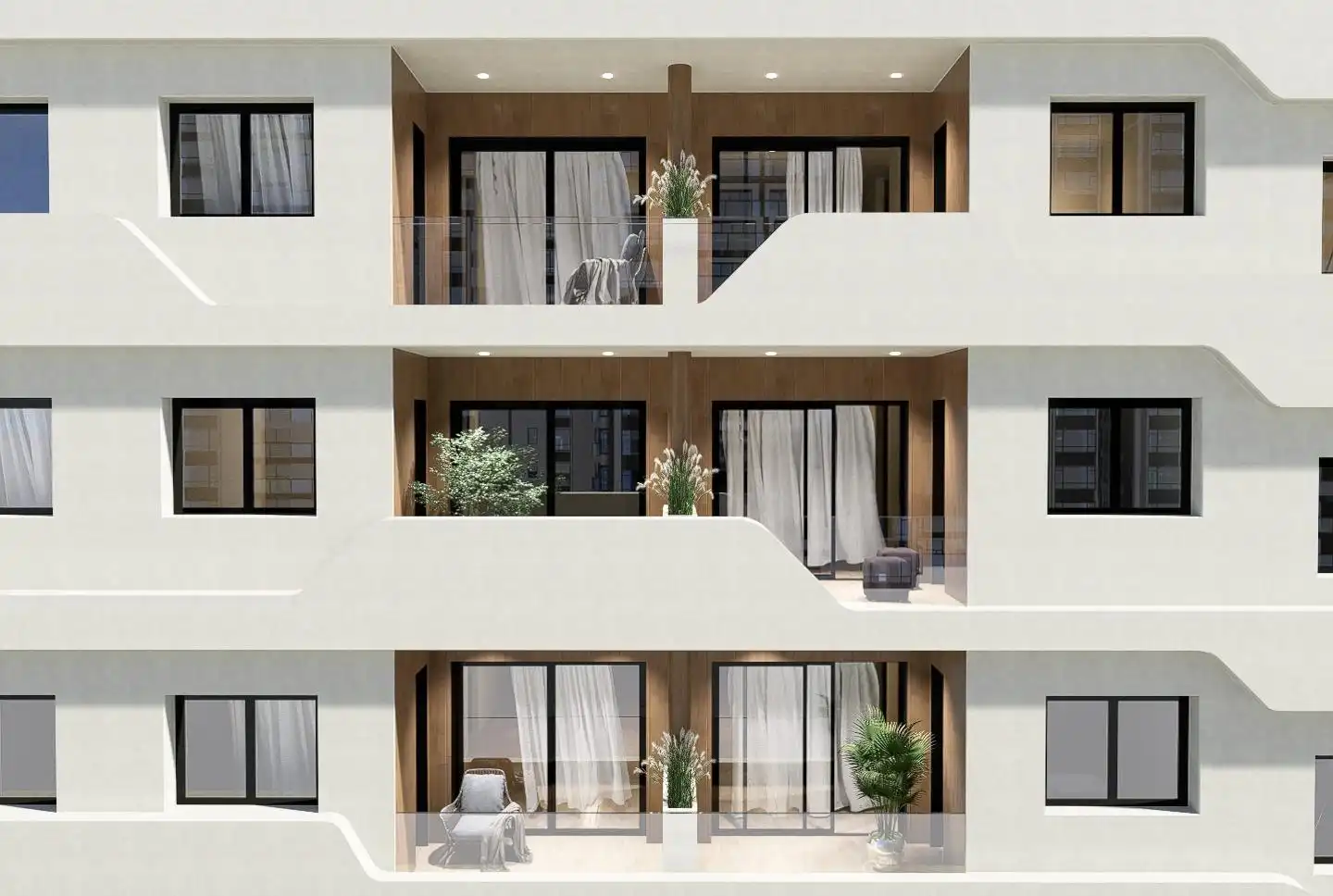 Exterior view of Flat for sale in Alcantarilla  with Terrace, Storage room and Balcony