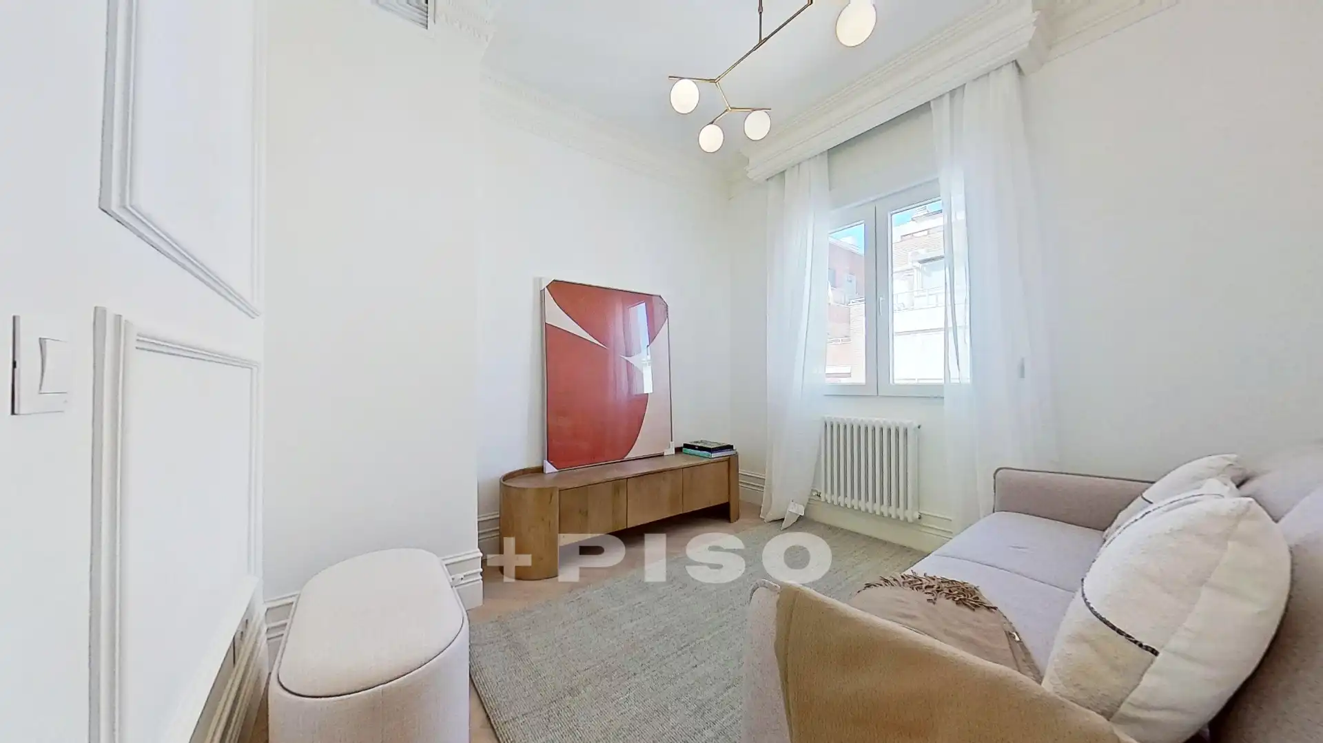 Sala de estar de Piso en venta en Madrid con Aire acondicionado, Amueblado y Lavadora