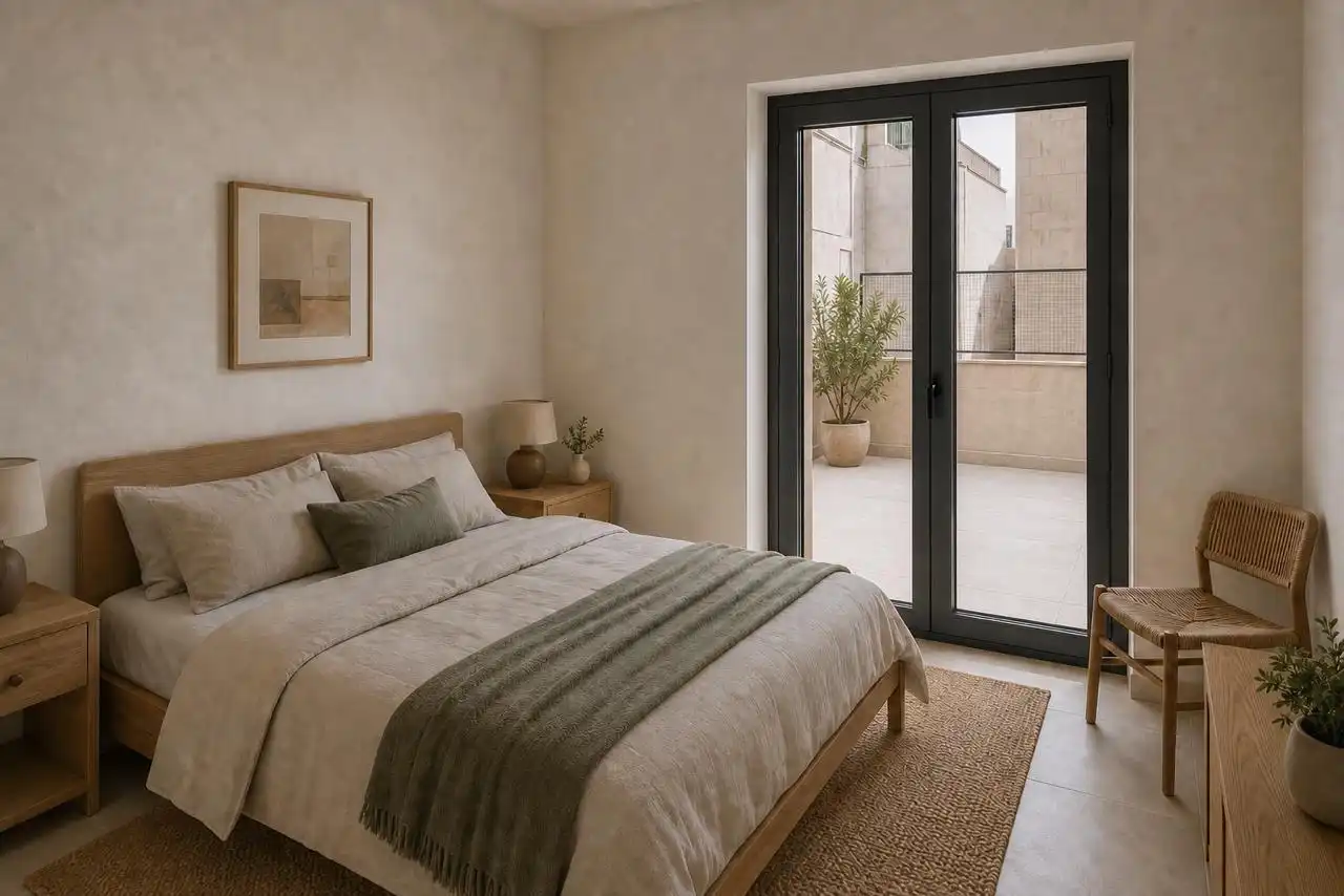 Habitación de Casa adosada en venta en  Palma de Mallorca con Aire acondicionado, Calefacción y Piscina