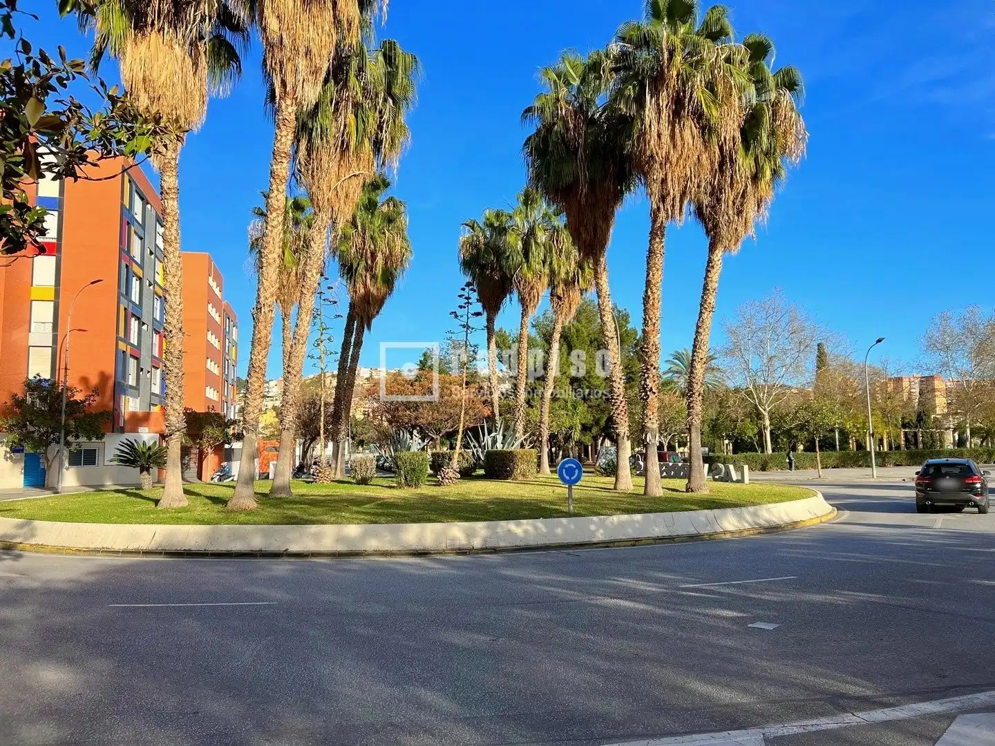 Vista exterior de Pis en venda en Málaga amb Aire condicionat, Calefacció i Jardí privat