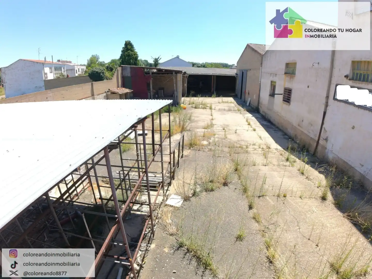 Vista exterior de Local en venta en Villarejo de Órbigo con Calefacción, Parquet y Terraza