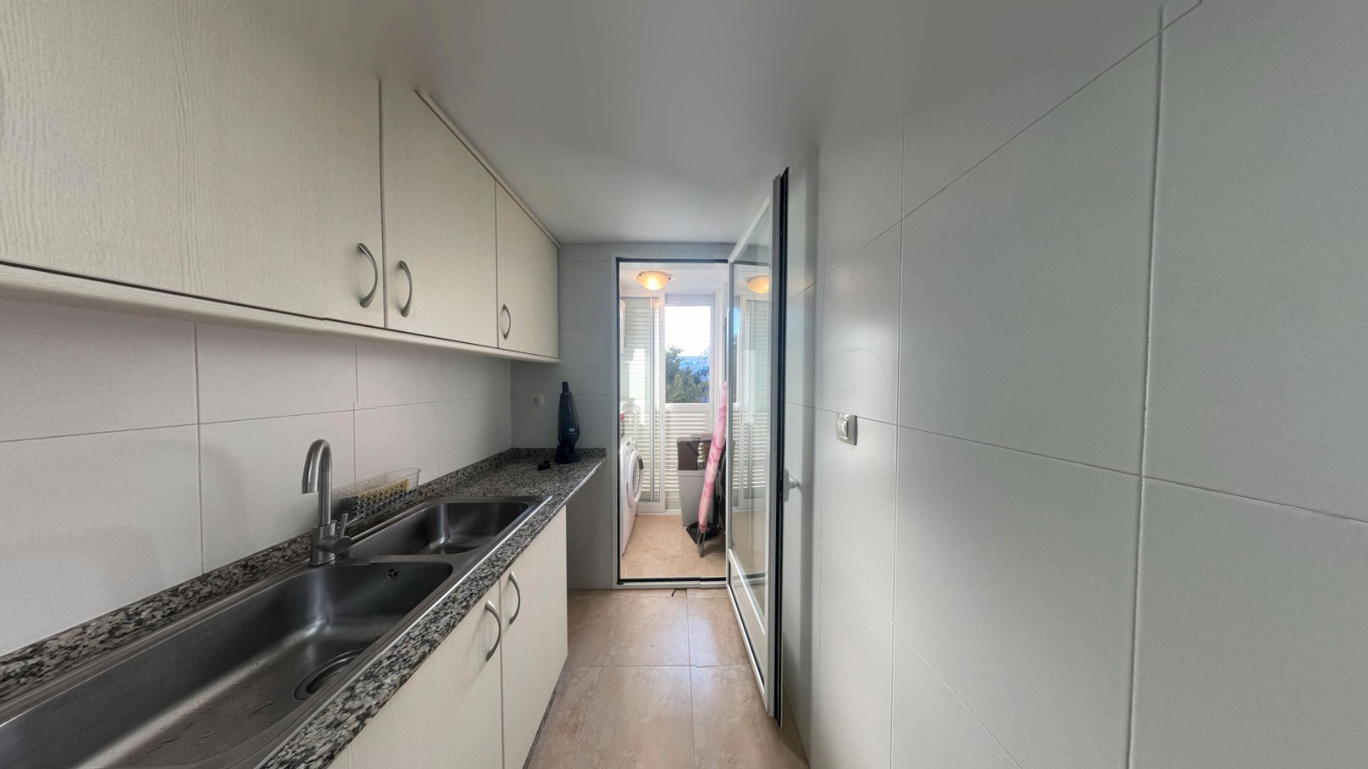Kitchen of Flat for sale in Rafelbuñol / Rafelbunyol  with Heating, Storage room and Furnished
