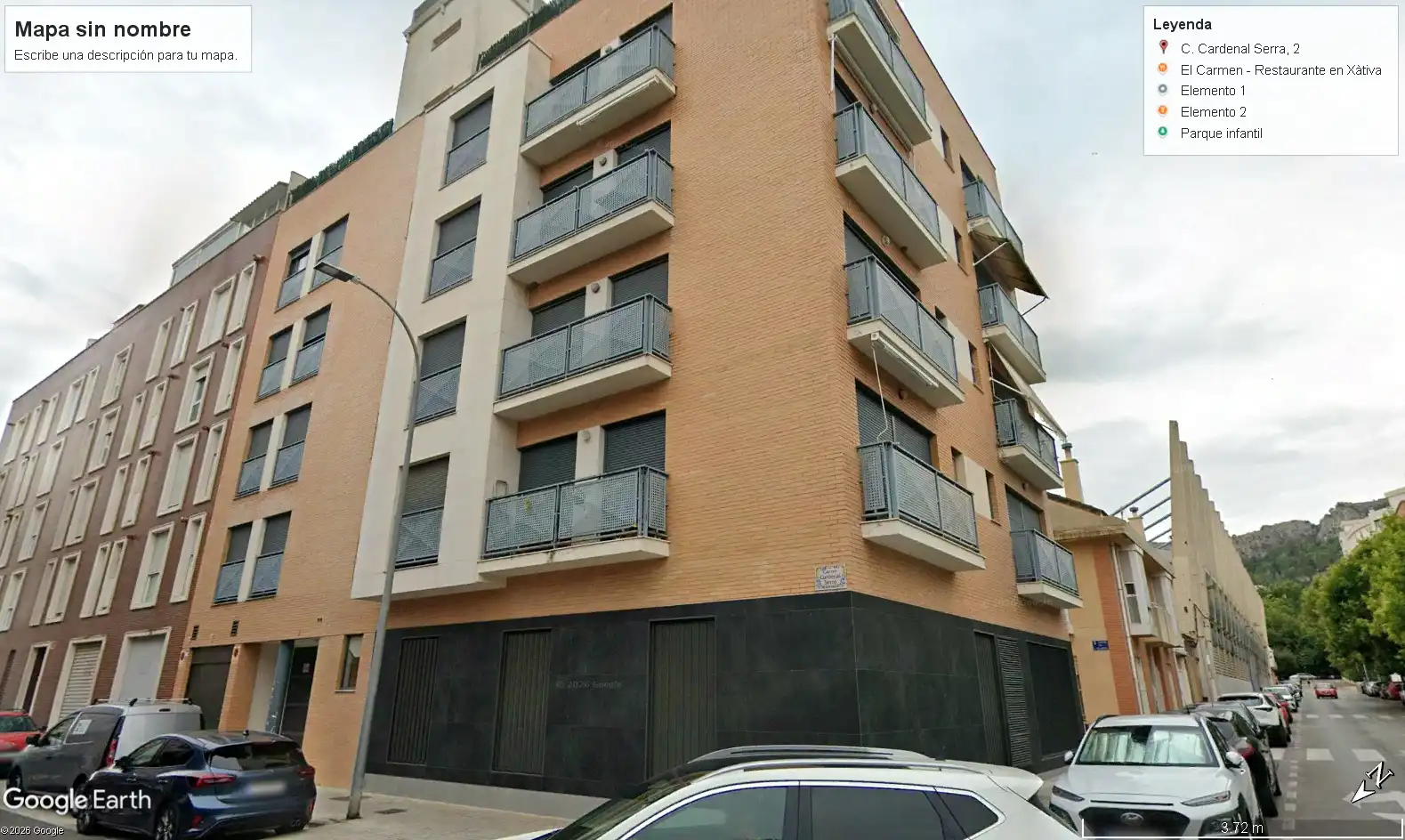Vista exterior de Piso de alquiler en Xàtiva con Aire acondicionado, Calefacción y Amueblado