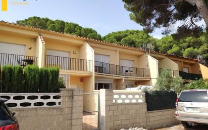 Exterior view of Single-family semi-detached for sale in L'Escala  with Terrace and Balcony