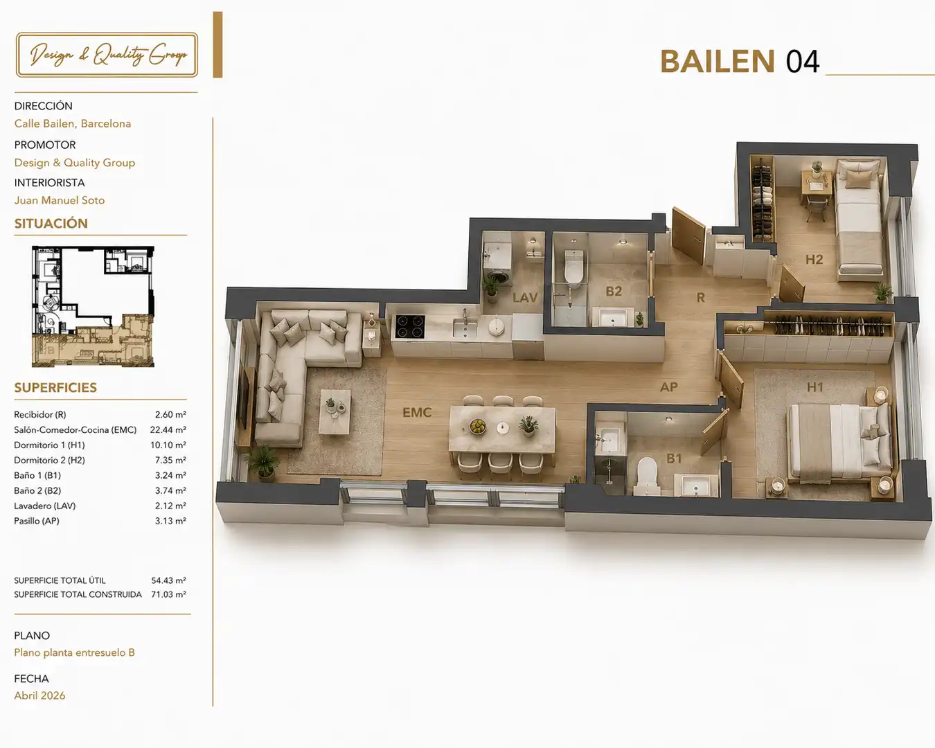 Appartamento con ascensore in vendita a Bailen, imagen 3