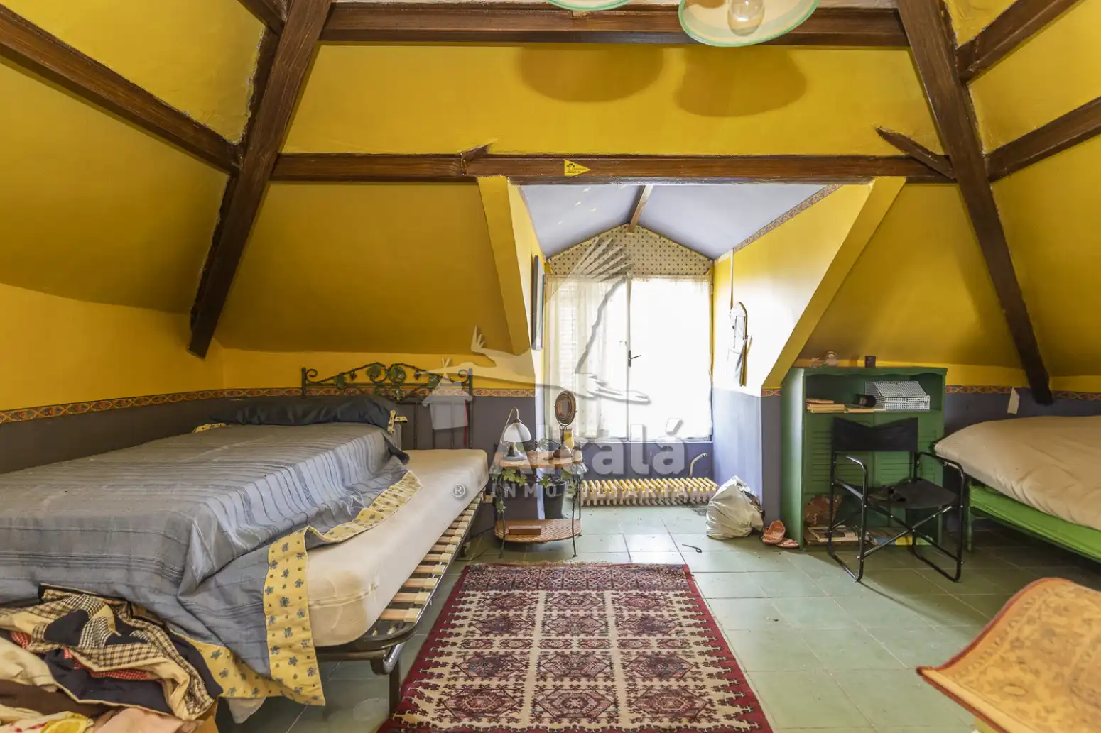 Habitación de Casa o chalet en venta en Valverde de Alcalá con Calefacción, Terraza y Trastero