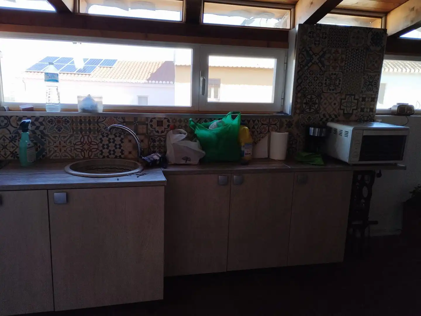 Küche von Country house zur Miete in Escúzar mit Heizung, Möbliert und Balkon