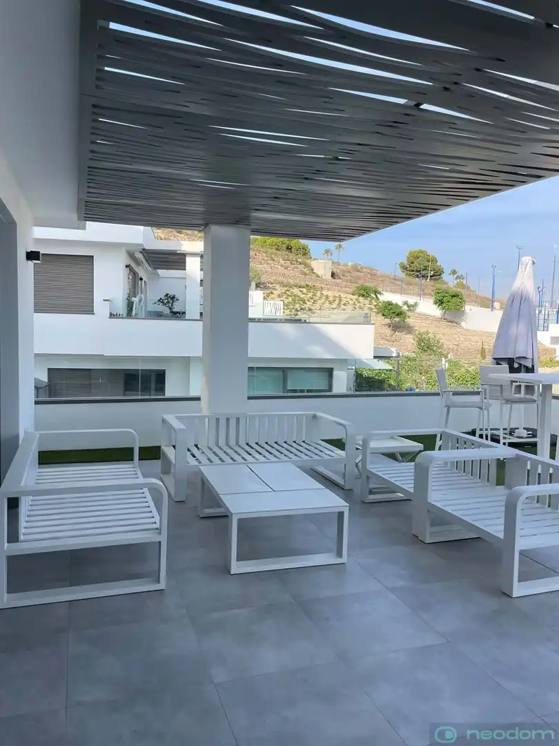 Terrasse von Wohnung zur Miete in Finestrat